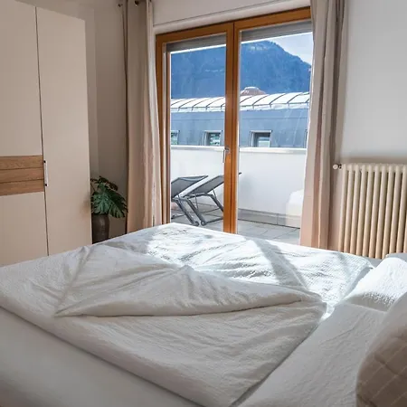 Luxus Penthouse Mit Terrasse, Garage, Fahrradraum Und Infrarotsauna Merano